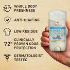 Old Spice Whole Body Deodorant for Men, Total Body Deodorant, Unscented, Aluminum Free Deodorant Stick for 24/7 Freshness // Dermatologist Tested Whole Body Deodorant, 3.0 oz