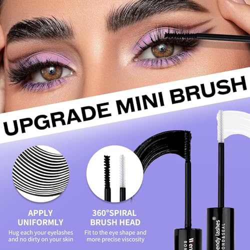DIY lash Extension Kit 60D+80D Lash Cluster Kit with 240 PCS C/D Curl 12-16mm Mixed,Individual Lashes Clusters Lash Band and Seal Cluster Lash Applicator Individual Lashes Kit(60P/80P D12-16mm Kit)