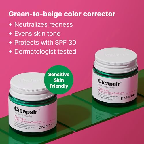 Dr.Jart+ Cicapair Tiger Grass Color Correcting Treatment SPF 30 with Centella Asiatica | cc cream | Korean Skin Care