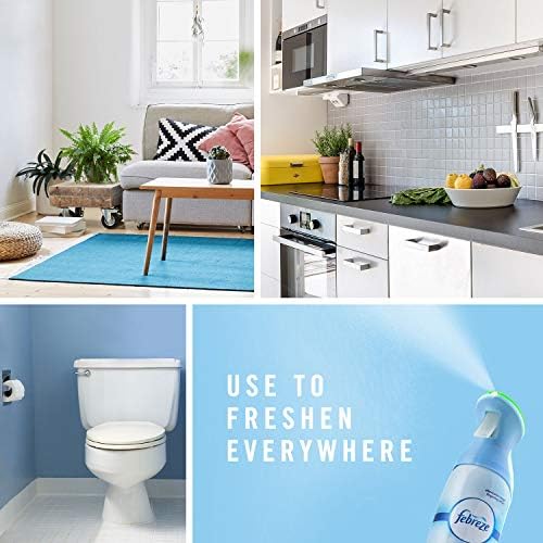 Febreze Air Odor-Eliminating Air Freshener Spray for Strong Odor (Peony & Cedar, 1 Pack)