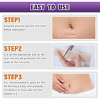 Silicone Scar Sheets,Silicone Scar Tape,Scar Tape for Surgical,C-Section,Tummy Tuck,Keloid(1.6"X 120" Roll-3M) Keloid Bump Removal