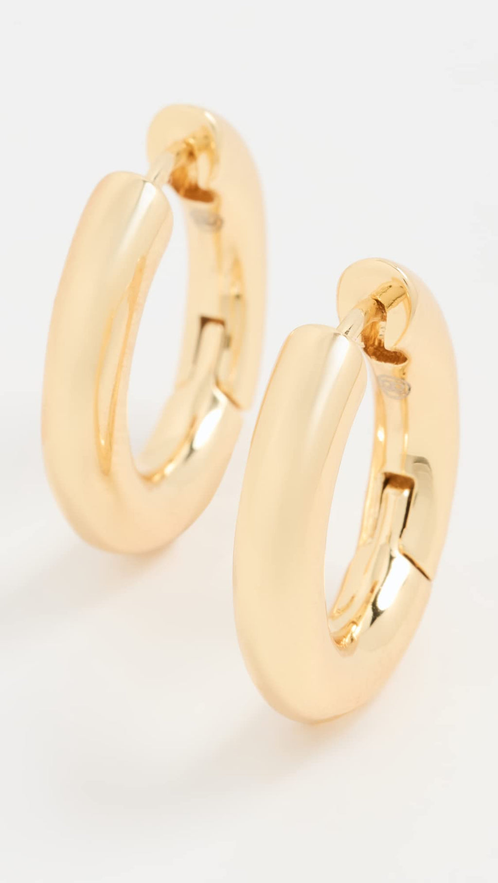 gorjana - Lou Hoops 13/16 inch - 18k Gold Plated for Women