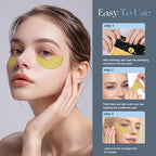 Mimido Under Eye Patches - Eye Patches for Puffy Eyes, eye masks for dark circles and puffiness (30 Pairs)