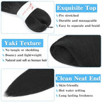 Braiding Hair Pre Stretched 20 Inch 8 Pack Premium Pre Stretched Braiding Hair Professional Itch Free Hot Water Setting Perm Yaki Texture Prestretched Hair For Braiding (18Inch,1B)