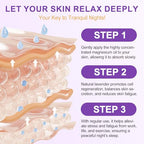 Magnesium Cream - Enriched with Almond Oil, Lavender, and Vitamin E for Deep Relaxation - Natural Magnesium Lotion for Skin Nourishment and Quick Absorption - Lavender