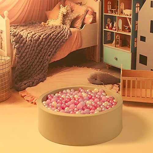 GOGOSO Ball Pits Balls for Toddlers Pack of 50 100 200 Plastics Shape Ball Non-Phthalate Non-BPA Non-Toxic 2.2-Inch Crush Proof Play Balls