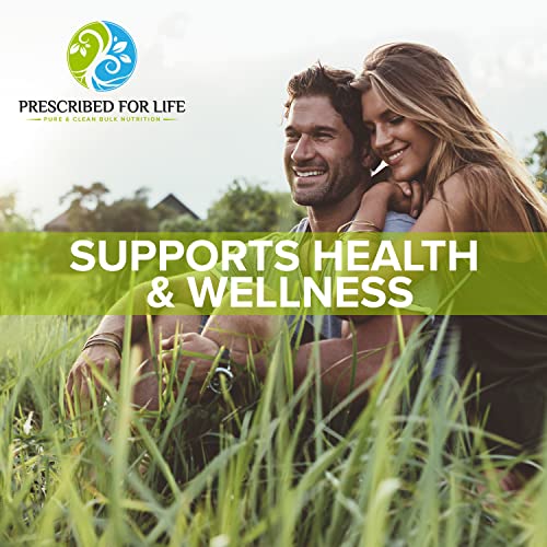 Prescribed For Life Malic Acid (L) Powder | 100% Pure Malic Acid | Supports Energy and Endurance | Promotes Healthy Skin | Food Grade, Natural, Gluten Free, Vegan, Non-GMO, 1 lb