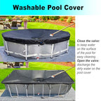 SIHAIAN Fixed Component Kit for SIHAIAN Pool Cover(Hard Surfaces), Combination of Both Can be Used to In-ground Pool, Canopy, Round Pool, Backyard Shade, Hot Tub