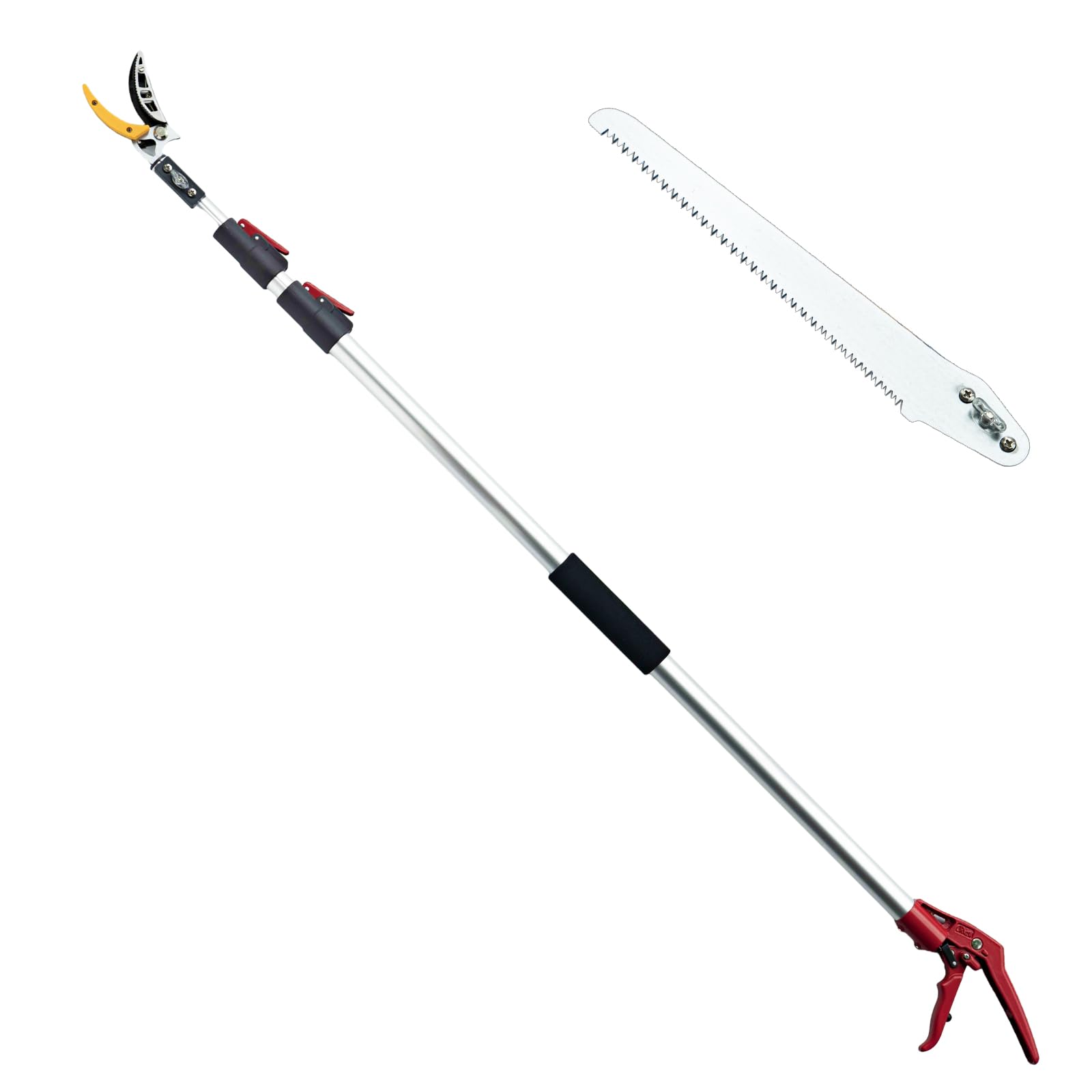 4.6-10 Ft Tree Trimmers Long Handle Pruner with Long Reach Tree Pruner Saw