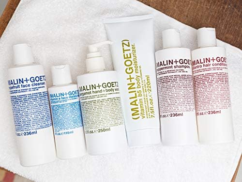 MALIN+GOETZ Vitamin E Face Moisturizer | Lightweight Hydrating Daily Face Cream Balancing All Skin Types | Fragrance-Free, Vegan | 4 Fl Oz
