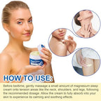 Magnesium Cream, Magnesium Oil for Feet, Support Soothes Muscle Tension, Deep Relaxation Magnesium Oil Lotion 3.17 oz