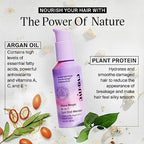 Eva NYC Mane Magic 10-in-1 Split End Mender Hair Treatment, 4 Fl Oz, Repairs ends for healthier, stronger & Damaged hair, GMO, Cruelty-Free