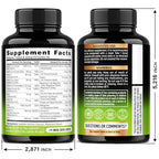 Bariatric Multivitamin - 45 mg Iron Supplements - Made in USA - for Women & Men - All-in-One, 21 Essential Vitamins - Gastric Sleeve Support - Free of Sugar, Gluten & Soy - 180 Capsules, Once Daily