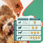 140 Dog Allergy Relief Chews with Colostrum, Vitamin C, & Bee Pollen - Vet-Formulated Dog Allergy Chews for Itchy Skin, Hot Spots, Irritation, & Gut Health