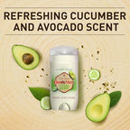 Old Spice Whole Body Deodorant for Men, Total Body Deodorant, Cucumber + Avocado, Aluminum Free Deodorant Stick for 24/7 Freshness // Dermatologist Tested Whole Body Deodorant, 3.0 oz