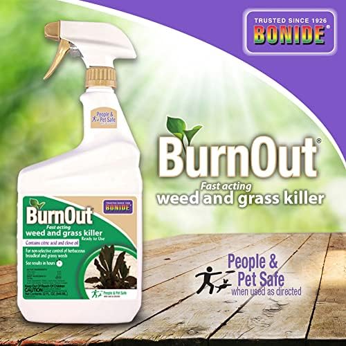 Bonide 7490 037321074908 Burn Out Weed and Grass Killer, 32 oz