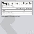 Sports Research L-Glutamine - Workout Recovery, Immune Health & Gut Health Support - 5 G Per Serving - 17.64 Oz