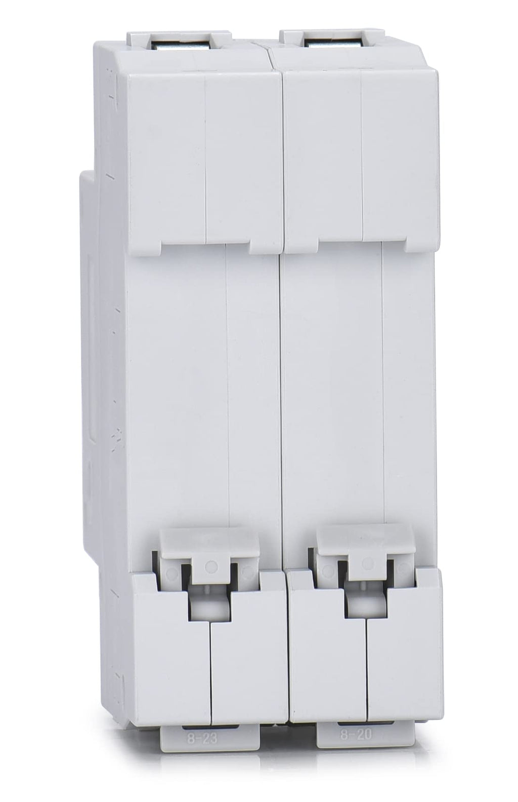 Chtaixi AC Miniature Circuit Breaker, 32 Amp 120V/240V 2 Pole DIN Rail Mount Circuit Breaker, Thermal Magnetic Trip, Solar AC Disconnect Switch MCB C32