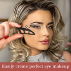 Eyetour Eyeshadow Tool, Eyetour Your Glam Bestie, Eyetour Eyeshadow Guide, Eyetour Makeup Tool for Eyeshadow, Eyeshadow Stencils for Eyes, Eyeliner Template for Women, Quick Make-Up Stencils (1Pcs)