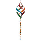 Bits and Pieces Enameled Rainbow Wind Spinner - Sun Catcher