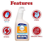 Febreze Professional Fabric Refresher Spray, 3 Pack, Deep Penetrating, Eliminates Odors with Light Fresh Scent, for All Fabrics, Upholstery, Bedding and More, 32 oz Each