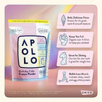 Unico Apollo Banana Cream Pie Protein Powder - 20g Whey, Casein, Egg White Formula | Keeps You Full for 6 Hours | Decadent Flavor & Non-Chalky Texture | 100 cals per Serving