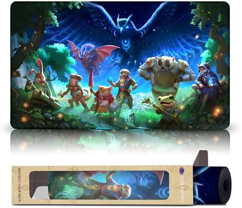 Bloomburrow (Stitched) - MTG Playmat by Khairul Sukmanudin - Compatible with Magic The Gathering Playmat - Play MTG, YuGiOh, TCG - Original Play Mat Art Designs & Accessories