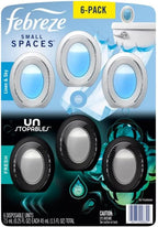Febreze Small Spaces Air Freshener, 6 Pack, Linen & Sky & Fresh