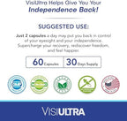 Eye Health Supplement – 14 Essential nutrients for Clear Vision, Blue Light Protection, and Long-Term Eye Health. Supports Clarity and Eye Wellness. 60 Capsules. (1 Pack)