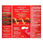 Revlon ColorSilk with Bond Repair Complex, Permanent Hair Color, 100% Gray Coverage, Ammonia Free Hair Dye, Vegan Keratin, 42 Medium Auburn (Pack of 3)