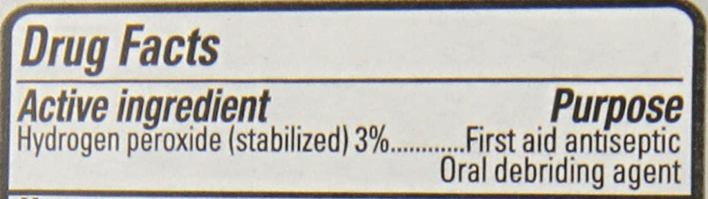 Hydrogen Peroxide Antiseptic Solution 16 Oz - Pack of 2