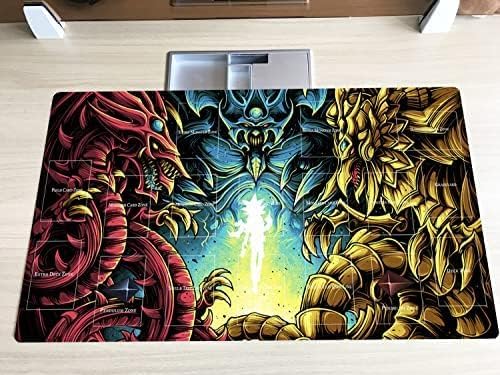 New Playmat Osiris The Sky Dragon Yami Yuugi Mouse Pad TCG CCG Trading Card Game Mat + Free Bag (ZD014-226)