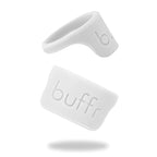 BUFFR Silicone Ring Protector – Wedding Ring Guard (White, Size 7)
