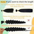 Deep Wave Bulk Braiding Hair for Boho Braids 18 Inch 2 Bundles 200g Honey Blonde Curly Boho Hair for Braiding No Weft Wet and Wavy Hair Extensions (#27)