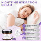 Magnesium Lotion for Sleep, Natural Magnesium Cream, Magnesium Butter with Coconut Oil, Shea Butter, Vitamin E, Lavender, 2 oz