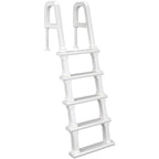 UPHYB Pool Ladder, 5-Step Pool Stairs with Double Handrails and Non-Slip Steps for 47“-54” Above Ground and In-Ground Pools, White