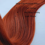 Ginger Brown Boho Braiding Hair Curly Braiding Hair for Boho Braids Bohemian Braiding Hair