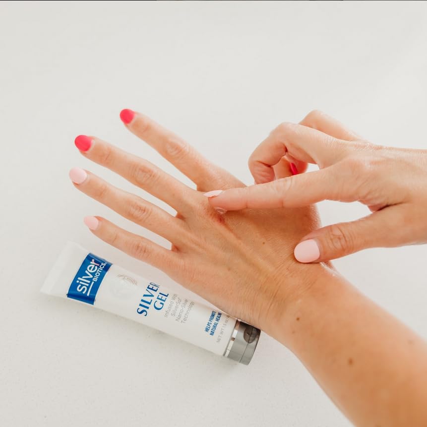Silver Biotics Patented Multivalent SilverSol 20 PPM Soothing Skin Gel | Versatile 4 Oz Gel for Skin Wellness and Comfort