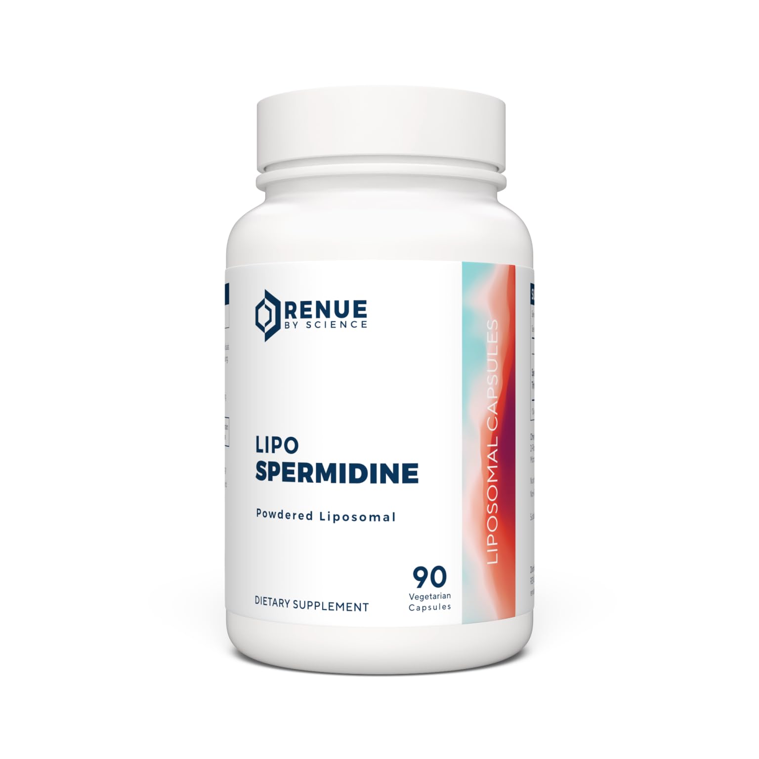 Renue By Science Spermidine Supplements | Liposomal Spermidine Supplements for Women and Men | 90 Capsules - 8mg Spermidine per Serving | Non-GMO & Allergen Free | Made in the USA Third-Party Tested