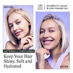 EVANYC Hair Conditioner, Tone It Down, 8.8 Fl Oz, Blonde Hair Conditioner, Purple Conditioner for Eliminating Brassy Yellow Tones, Conditioner Toner for Color-Treated Hair, Hair Moisturizer