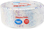 Great Value Value 8 5/8" Heavy Duty Premium Party Paper Plates, 100 ct