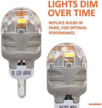 SYLVANIA - 921 T-16 W16W ZEVO LED White Bulb - Bright LED Bulb, Ideal for Interior Lighting - Map, Dome, Trunk, Cargo and License Plate (Contains 2 Bulbs)