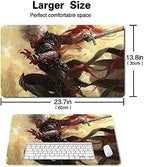 Board Game MTG Playmat Games Size 60X35 cm CCG Compatible for MTG CCG RPG Trading Card Game (MTG1-SORIN, Vengeful BLOODLORD)