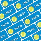 – Personalized Name Labels for Kids (120) – Waterproof & Durable Stickers for Clothing, School & Daycare Items - Sports