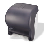 San Jamar Tear-N-Dry Essence Automatic Dispenser, Wall Mount, Plastic, Black Pearl