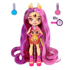 Magic Mixies Pixlings Deluxe Pack, Pippa The Firehorse, Shimmer Reveal, Create & Mix Potion That Magically Reveals 6.5" Pixling Doll Inside Potion Bottle - Exclusive Mini Mixies & 6 Hair Accessories