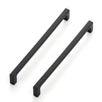 Ravinte 30 Pack 7-1/2 inch Hole Centers Matte Black Cabinet Pulls Kitchen Cabinet Handles Solid Drawer Pulls Kitchen Cabinet Hardware Kitchen Zinc Alloy Drawer Handle Square Bar Cabinet Drawer Handles