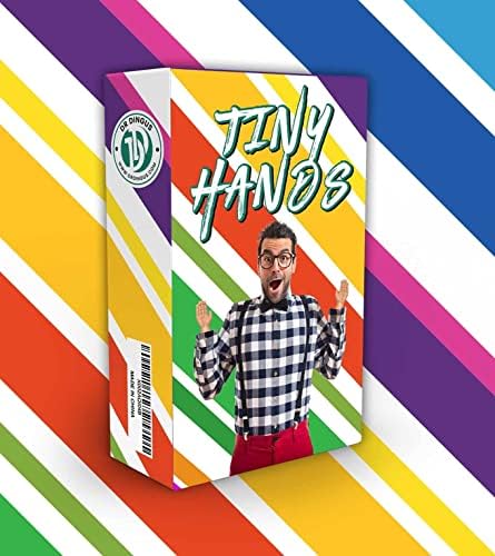 DR DINGUS Tiny Hands (2 Pair) - Original Little Small Mini Hand Stick Puppet - Make Anyone Laugh - Pocket Sized Hilarity and Big Laughs - TikTok Famous - Friend & Family Fun