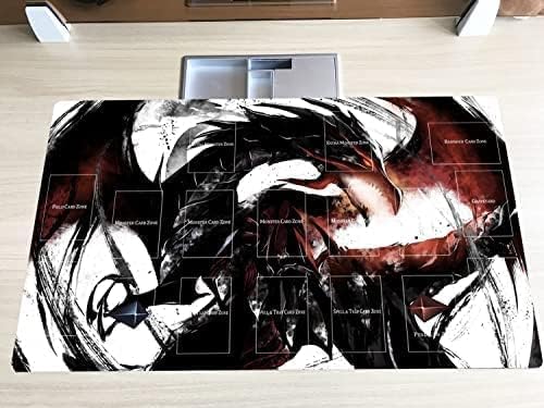 New Playmat Red-Eyes Black Dragon Mouse Pad TCG CCG Trading Card Game Mat + Free Bag (ZD014-411)
