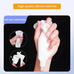 Condom Catheter Urine Collection Bag Reusable Wearable Silicone Urine Drainage Device with 2 Catheter Bag Systems 2 Piece Pants Set (Men Blue+White)